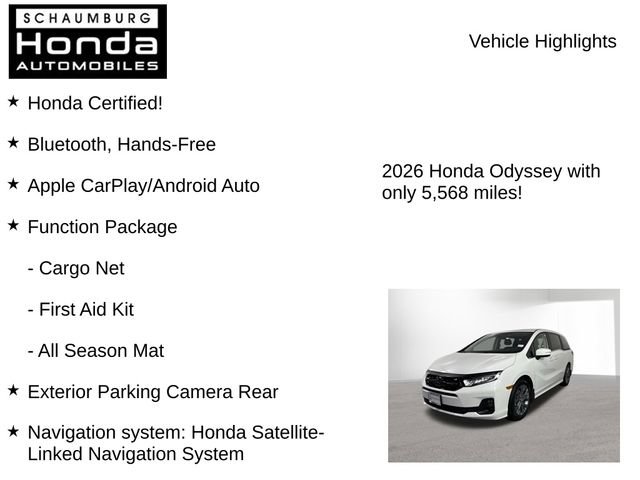 Used 2026 Honda Odyssey Touring image 14