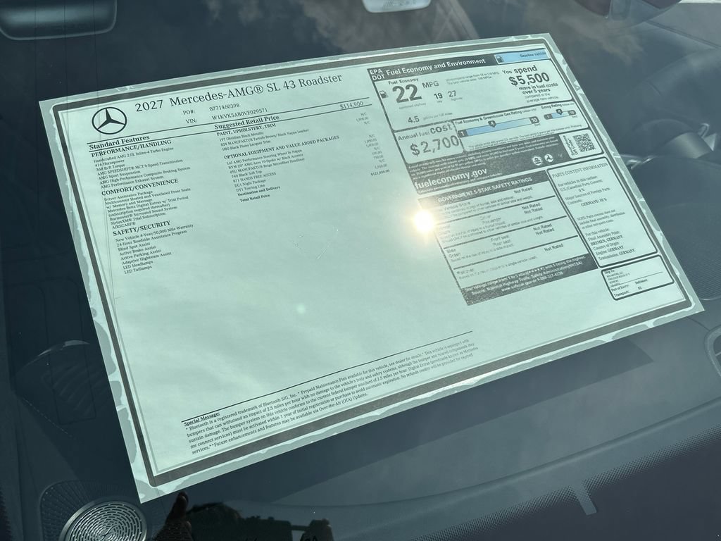 New 2027 Mercedes-Benz SL 43 AMG image 35