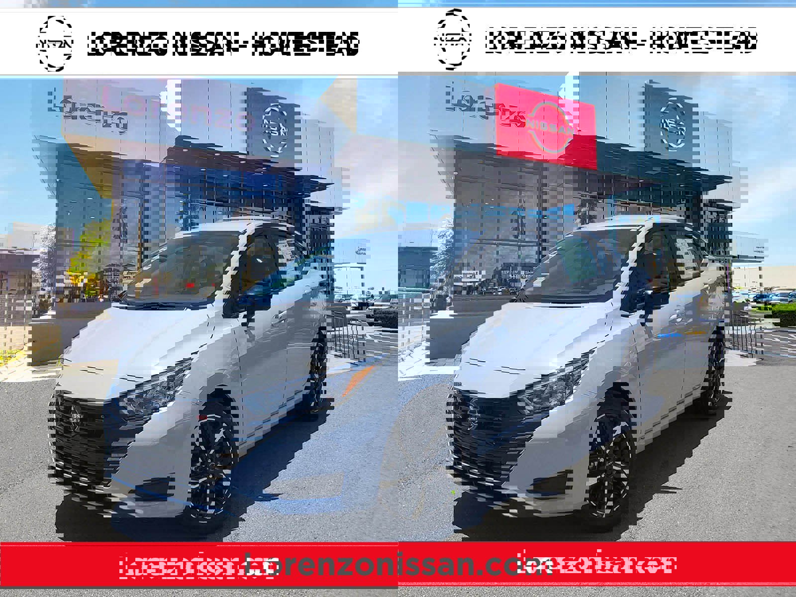 New 2025 Nissan Versa SR w/ Trunk Package