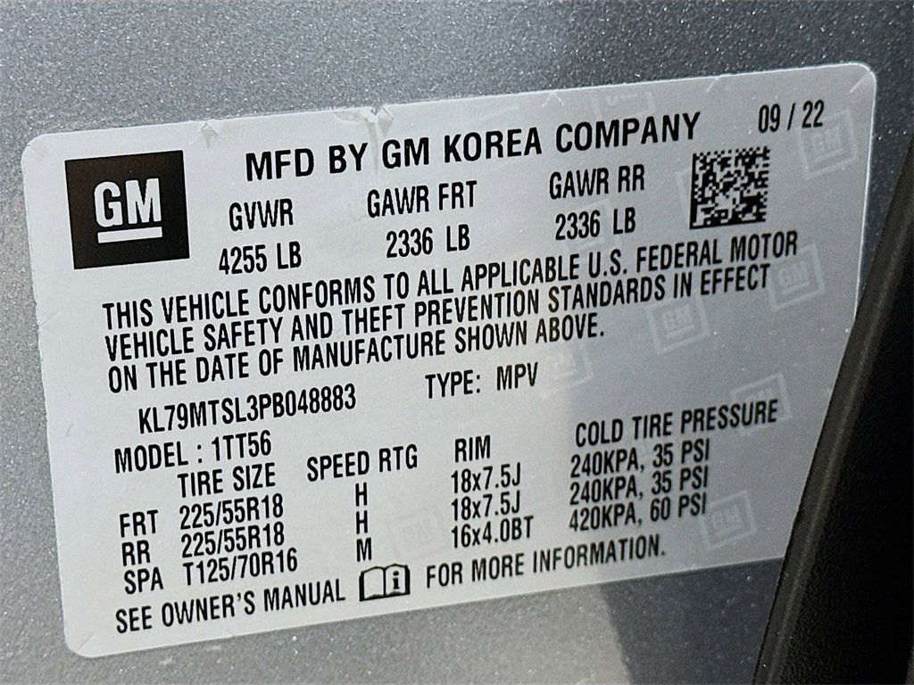 Used 2023 Chevrolet TrailBlazer RS w/ Sun and Liftgate Package image 34