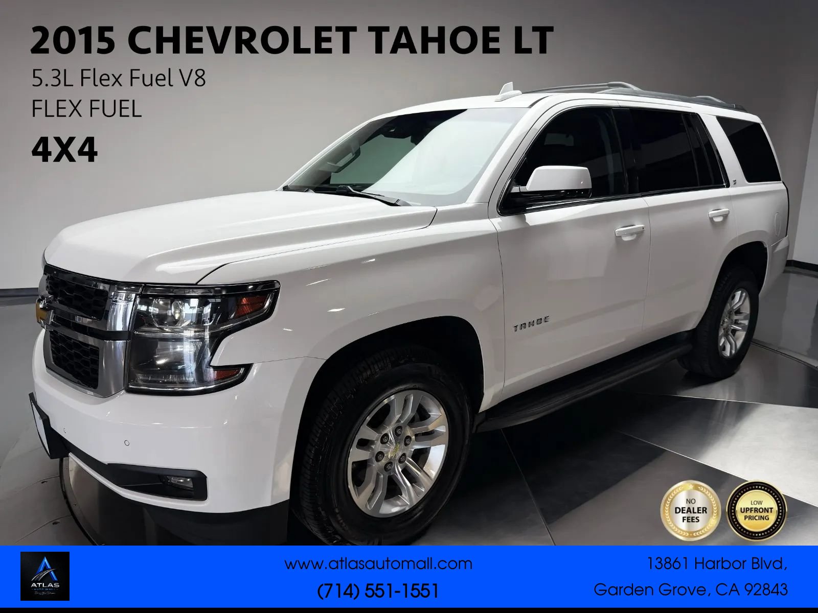 Used 2015 Chevrolet Tahoe LT AWD/4WD image 1