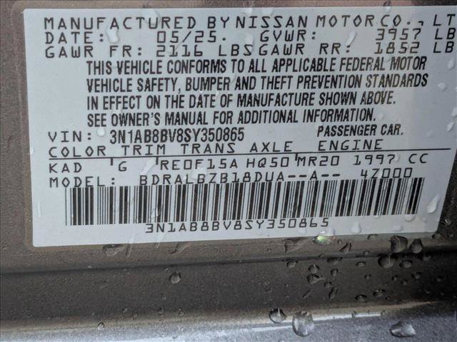 New 2025 Nissan Sentra S FWD image 16