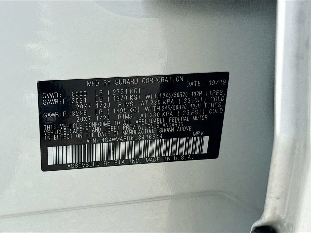 Used 2020 Subaru Ascent Touring w/ Popular Package #2A AWD/4WD image 46