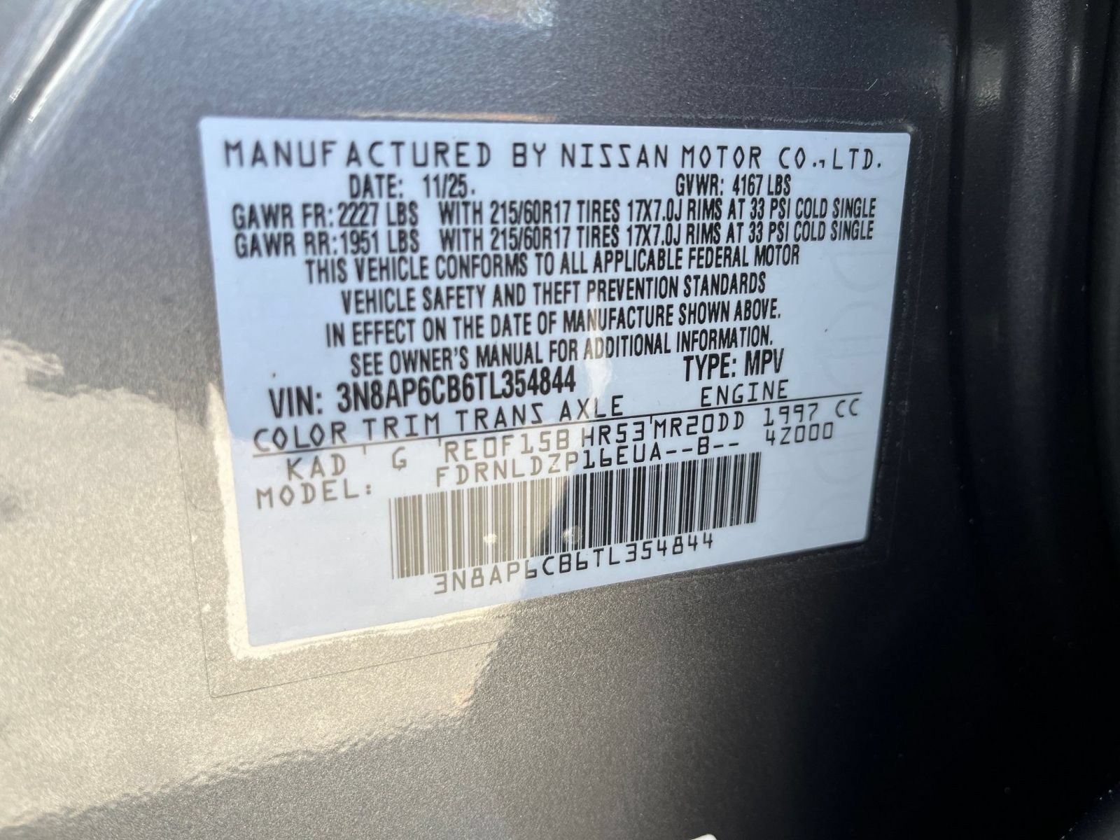 Used 2026 Nissan Kicks SV w/ Cold Weather Package AWD/4WD image 28