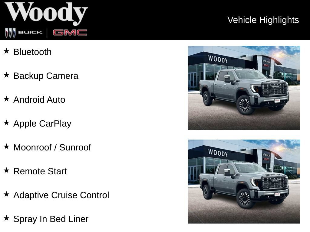 New 2026 GMC Sierra 2500 Denali Ultimate w/ Snow Plow Prep/Camper Package AWD/4WD image 3