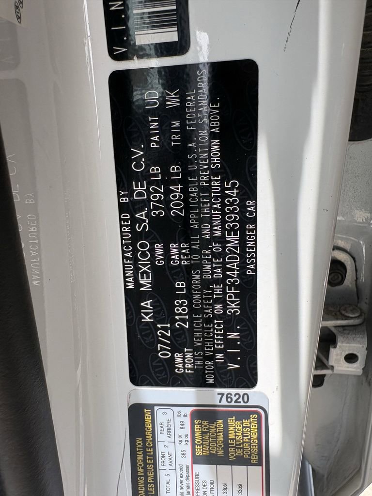 Used 2021 Kia Forte GT-Line FWD image 28