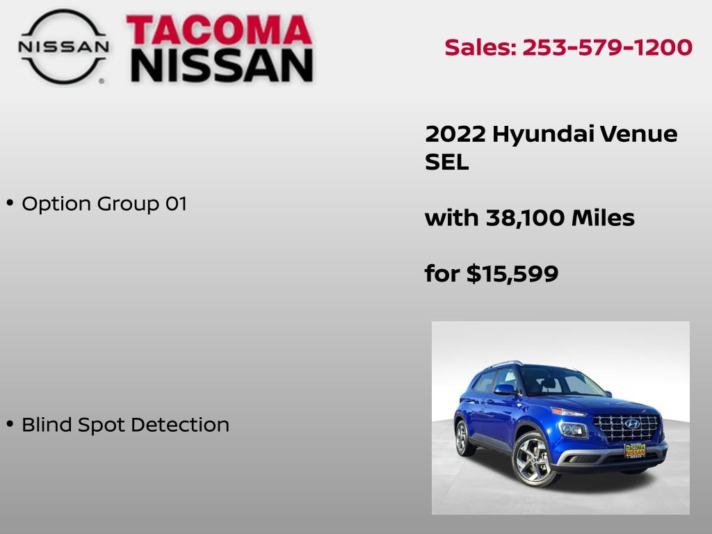 Used 2022 Hyundai Venue SEL image 6