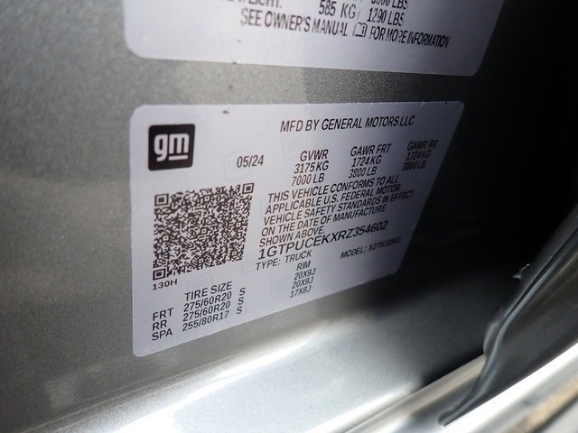 Used 2024 GMC Sierra 1500 Elevation w/ LPO, Elevation Black Package image 23