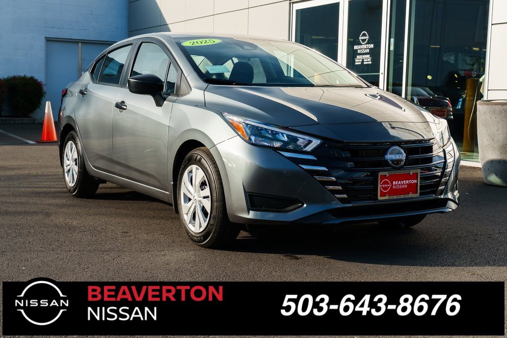 New 2025 Nissan Versa S w/ Trunk Package image 1