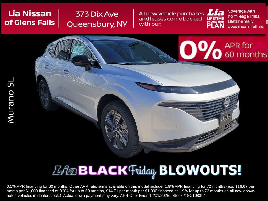New 2025 Nissan Murano SL