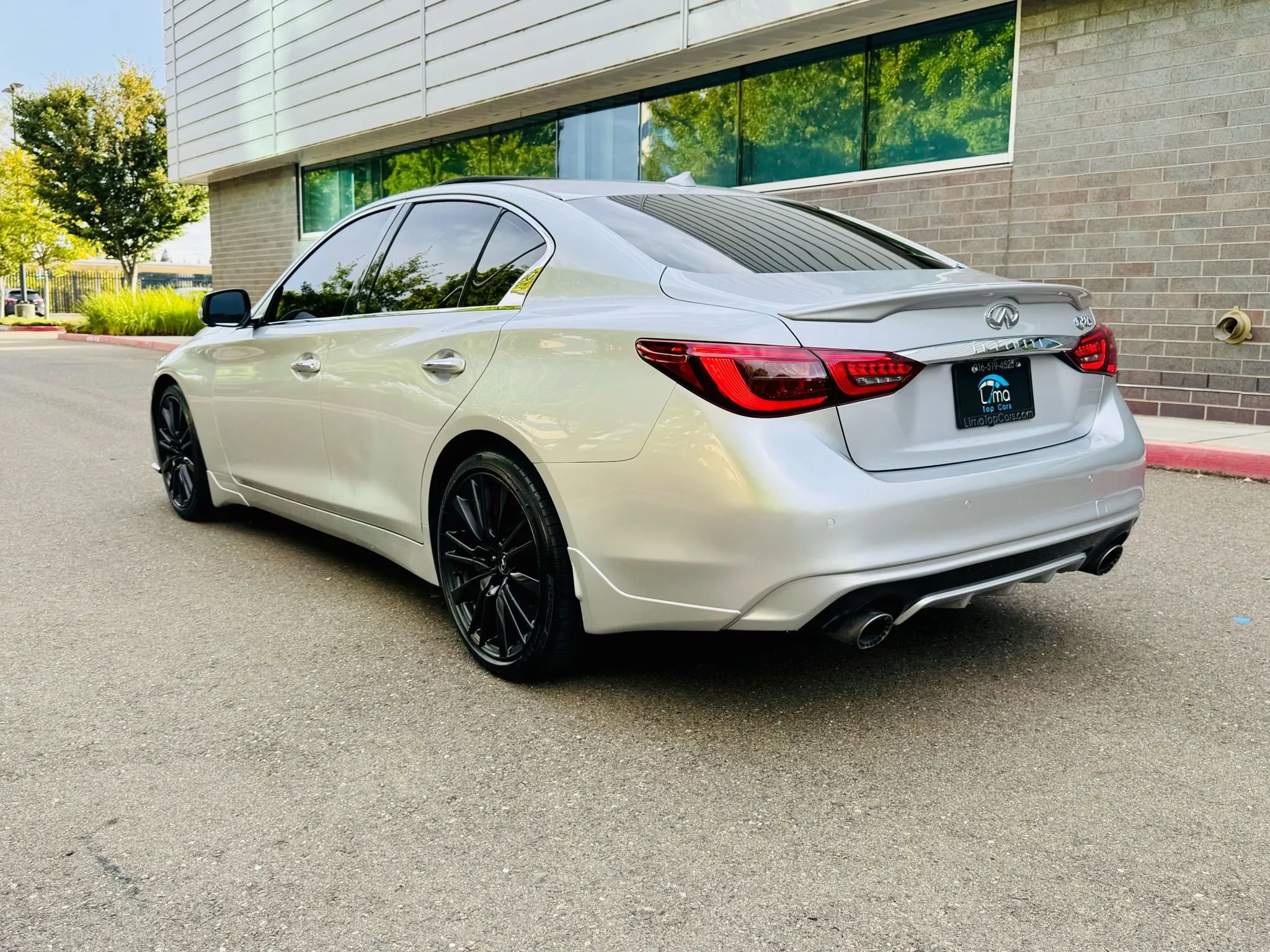 Used 2019 INFINITI Q50 Red Sport 400 RWD image 7