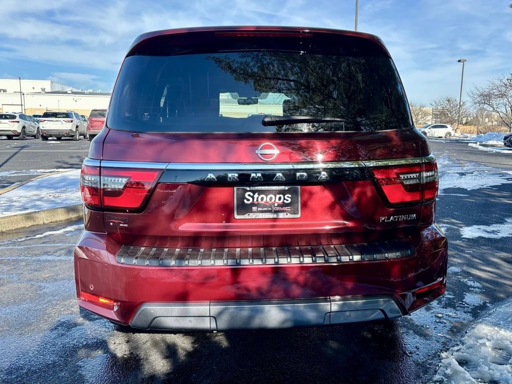 Used 2022 Nissan Armada Platinum w/ Captain's Chairs Package image 6