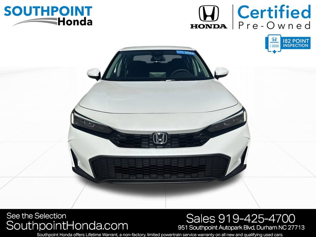 Certified 2026 Honda Civic LX video 2
