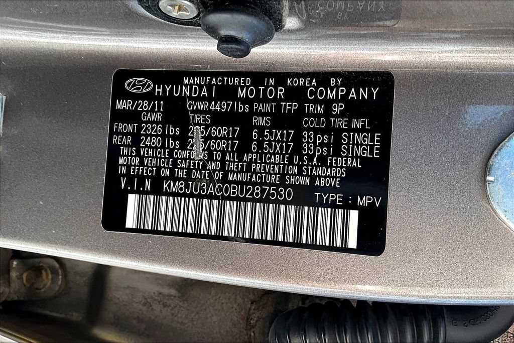 Used 2011 Hyundai Tucson GLS w/ Navigation Pkg 2 FWD image 35