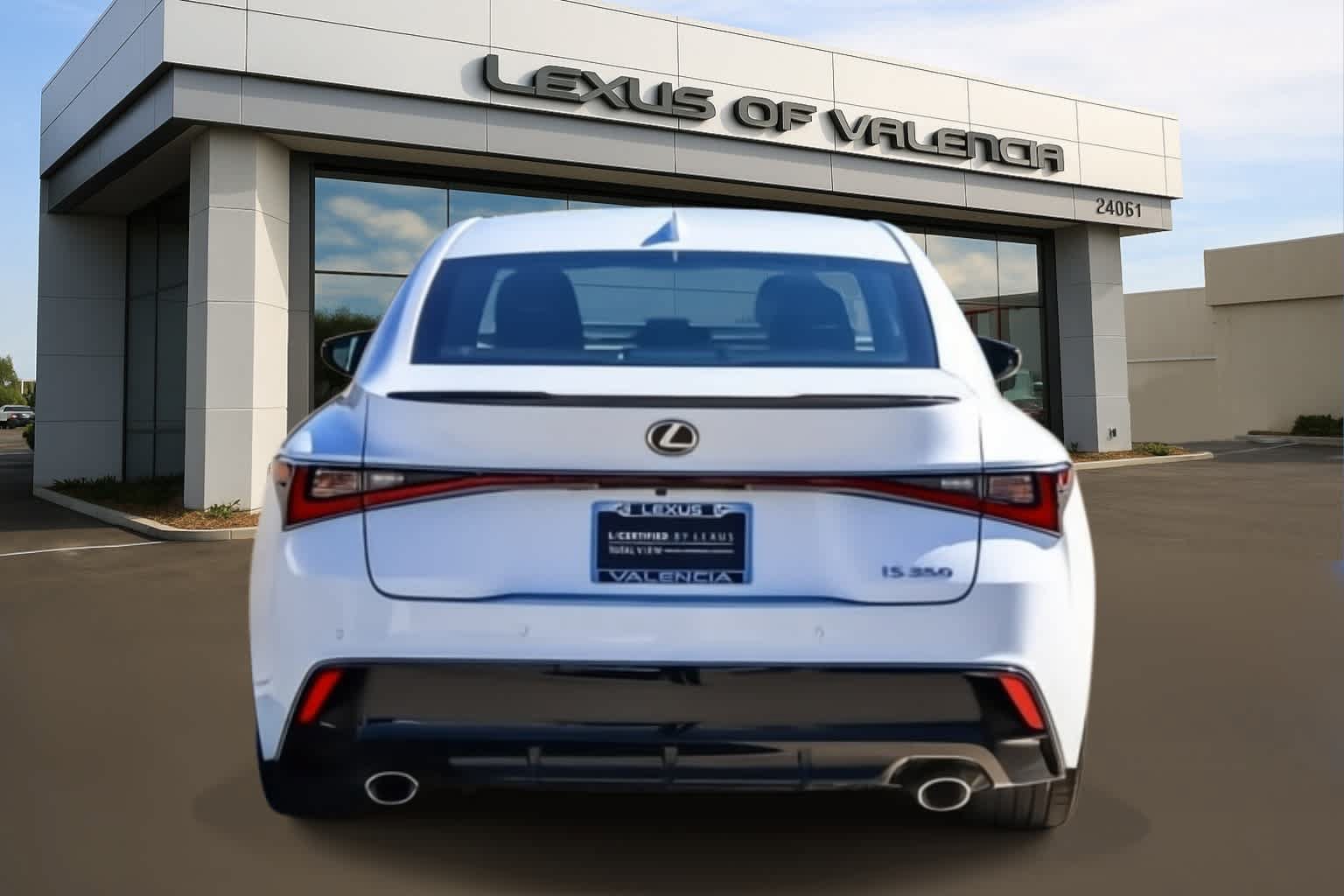 Certified 2025 Lexus IS 350 F Sport w/ Navigation Package RWD image 3