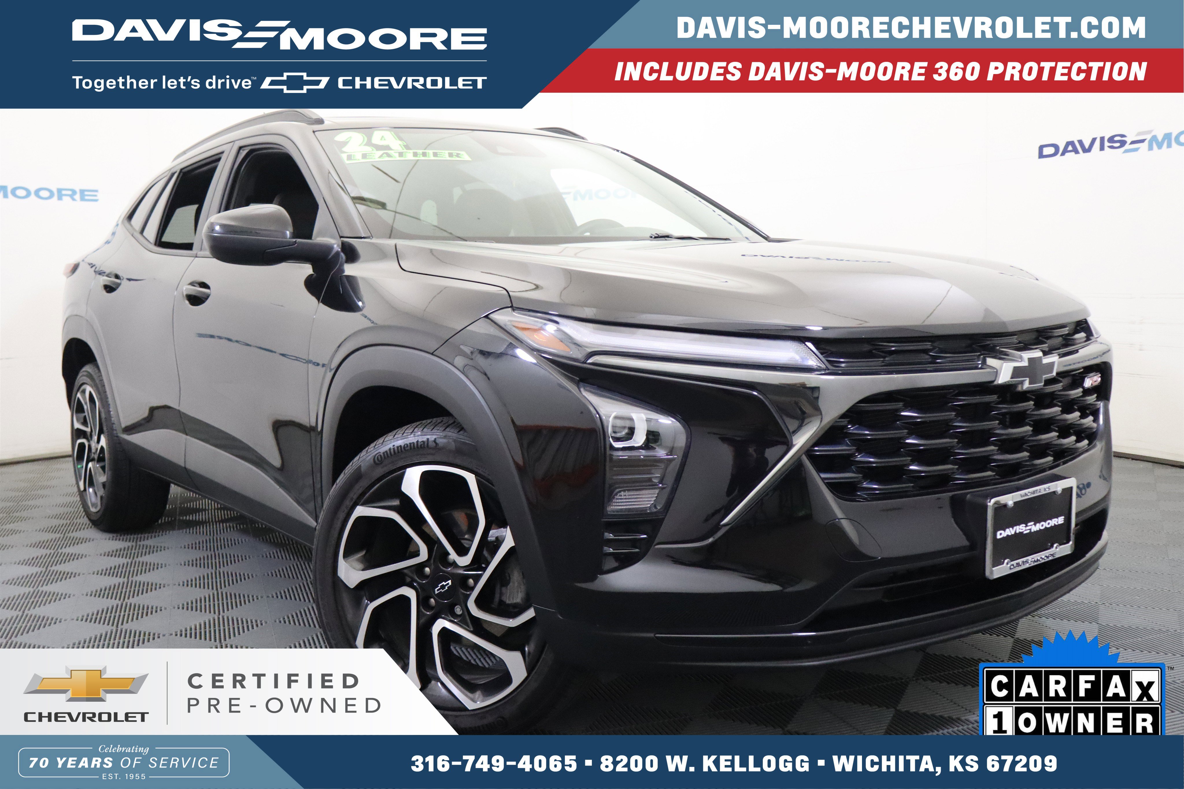 Certified 2024 Chevrolet Trax RS w/ Sunroof Package