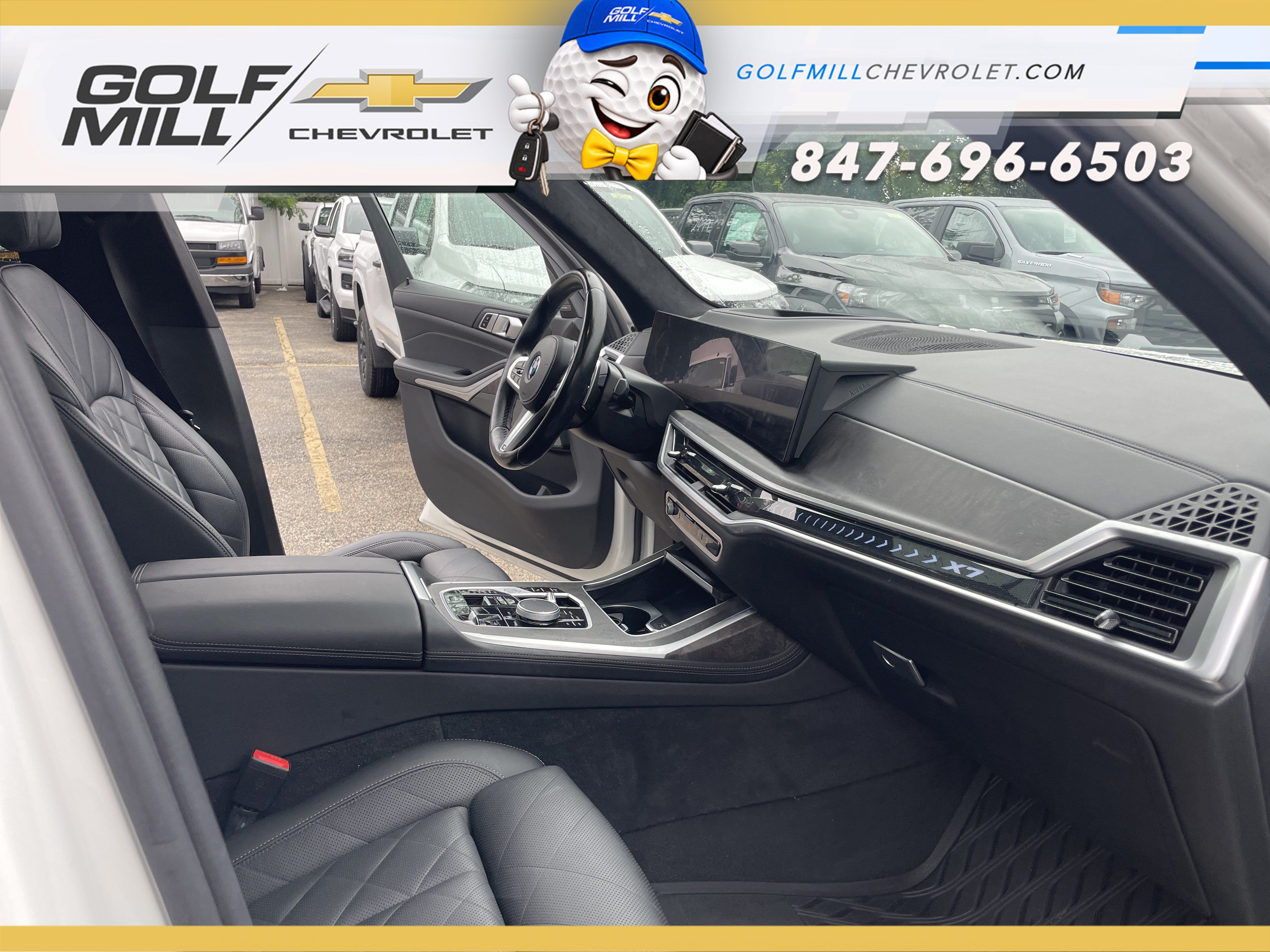 Used 2023 BMW X7 xDrive40i w/ M Sport Package AWD/4WD image 37
