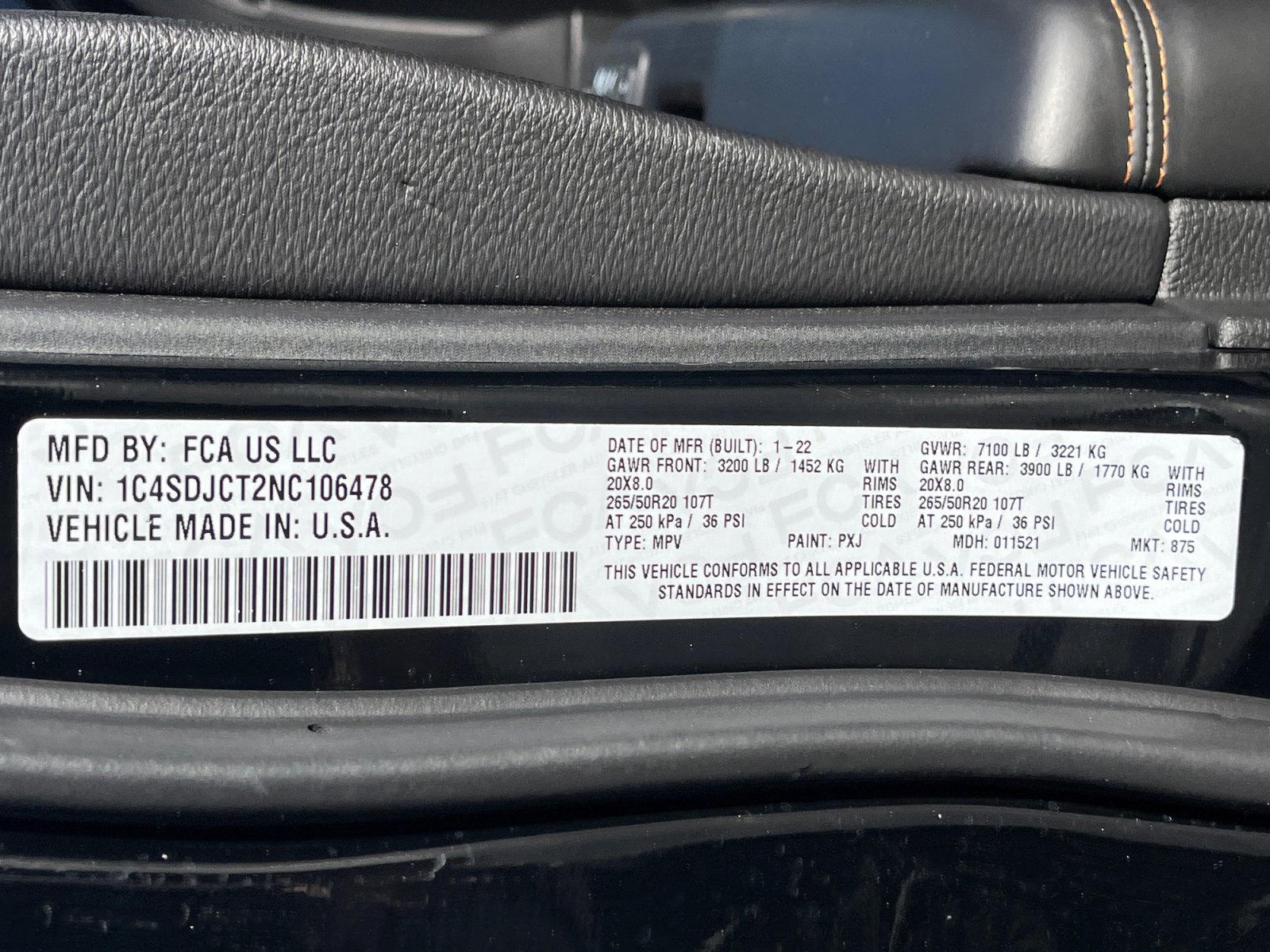 Used 2022 Dodge Durango R/T w/ Trailer Tow Group IV image 31