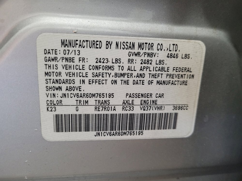 Used 2013 INFINITI G37 x w/ Premium Pkg image 33