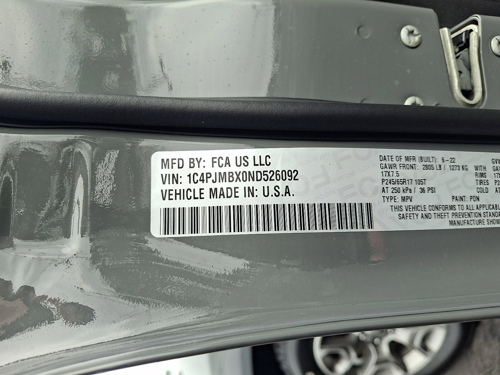 Certified 2022 Jeep Cherokee Trailhawk w/ Sun, Sound & Nav Group image 28