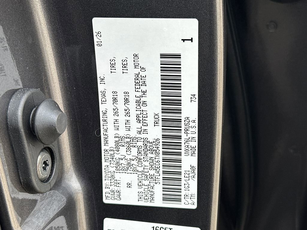 New 2026 Toyota Tundra SR5 image 35