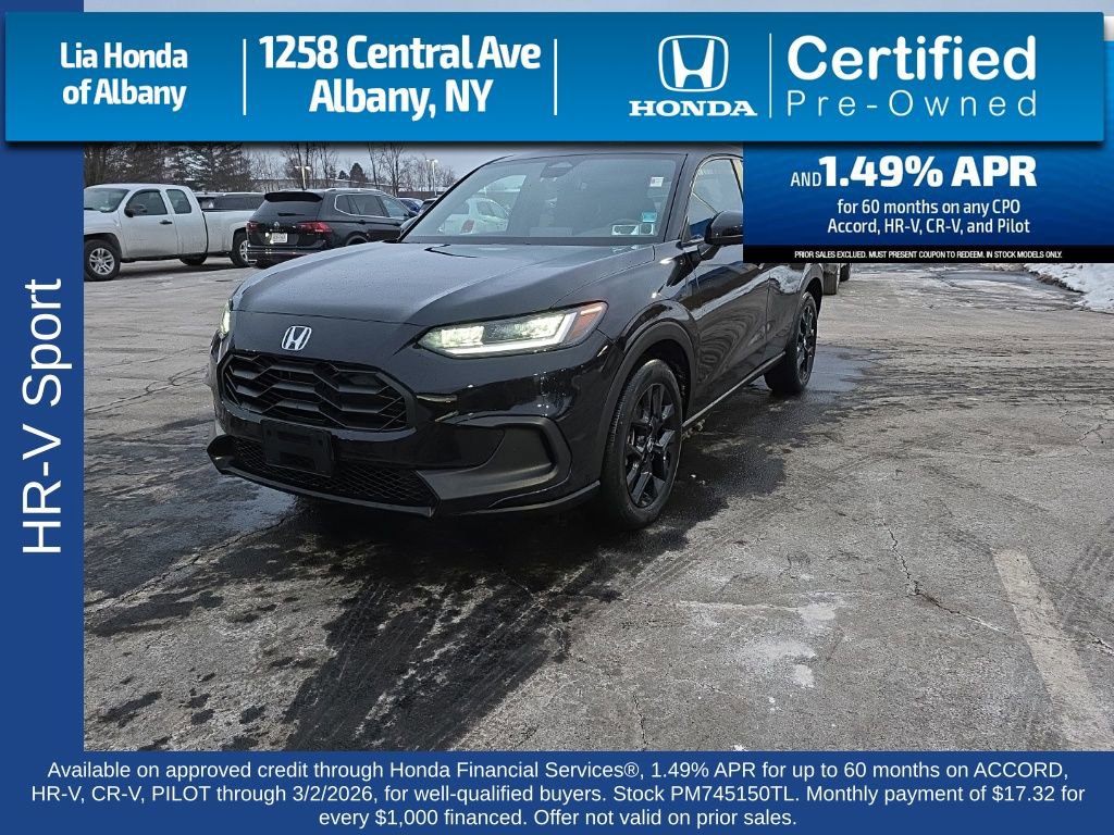 Certified 2023 Honda HR-V Sport image 3