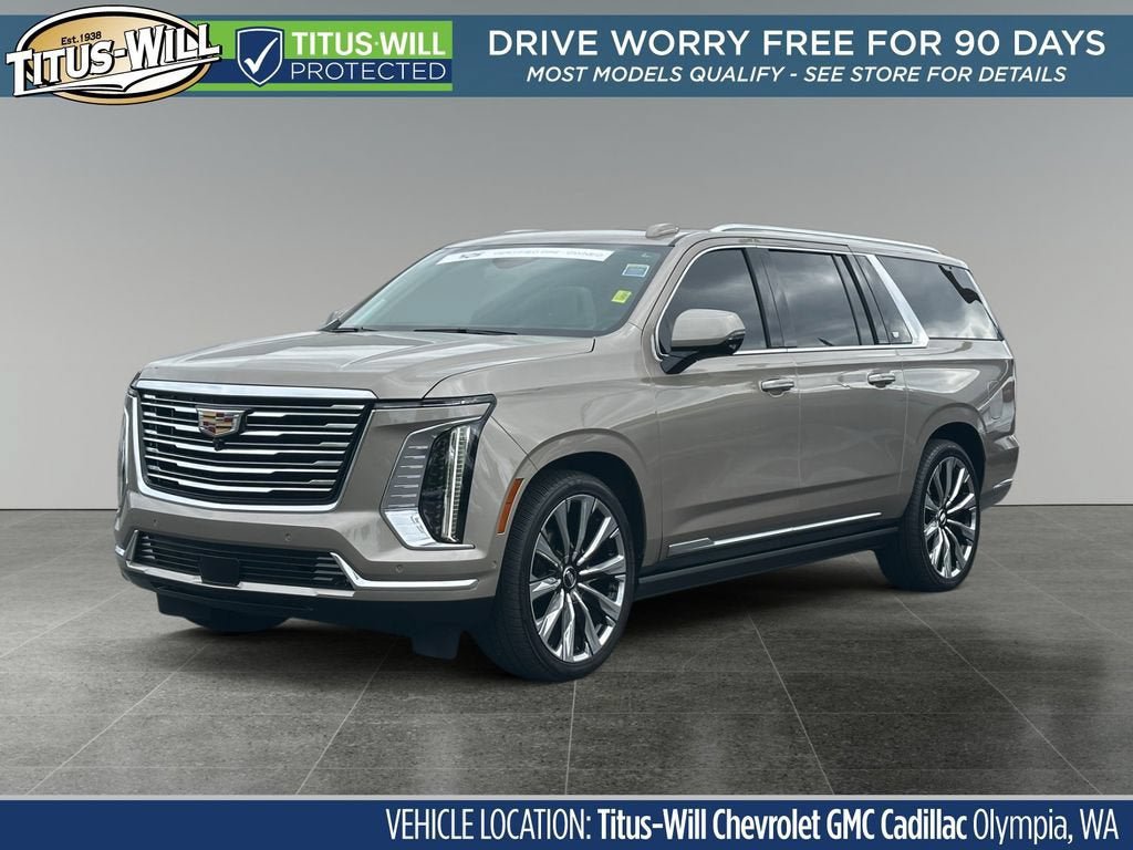 Certified 2025 Cadillac Escalade ESV Premium Luxury Platinum AWD/4WD image 1