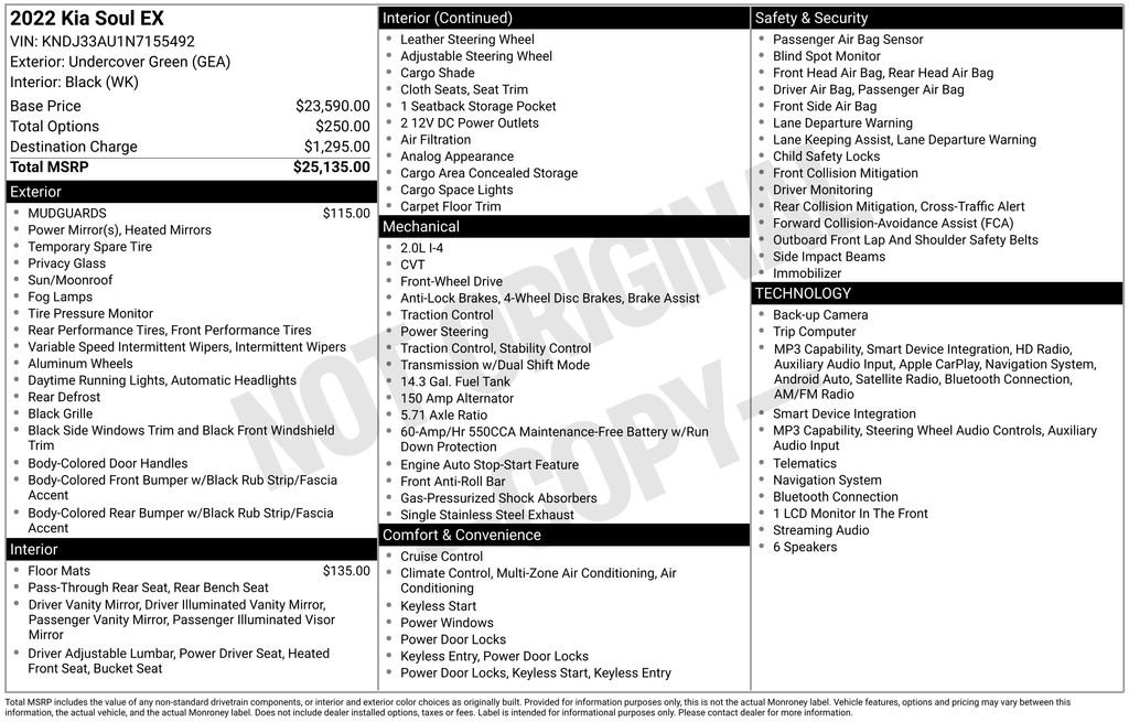 Used 2022 Kia Soul EX FWD image 7