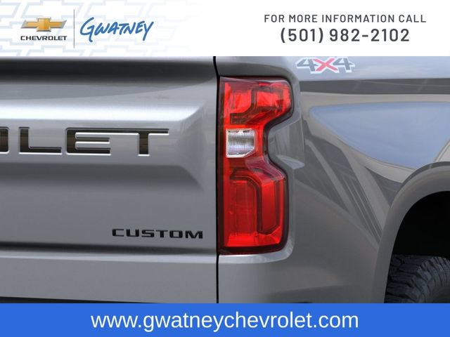 New 2026 Chevrolet Silverado 1500 Custom w/ Turbomax Blackout Package AWD/4WD image 11