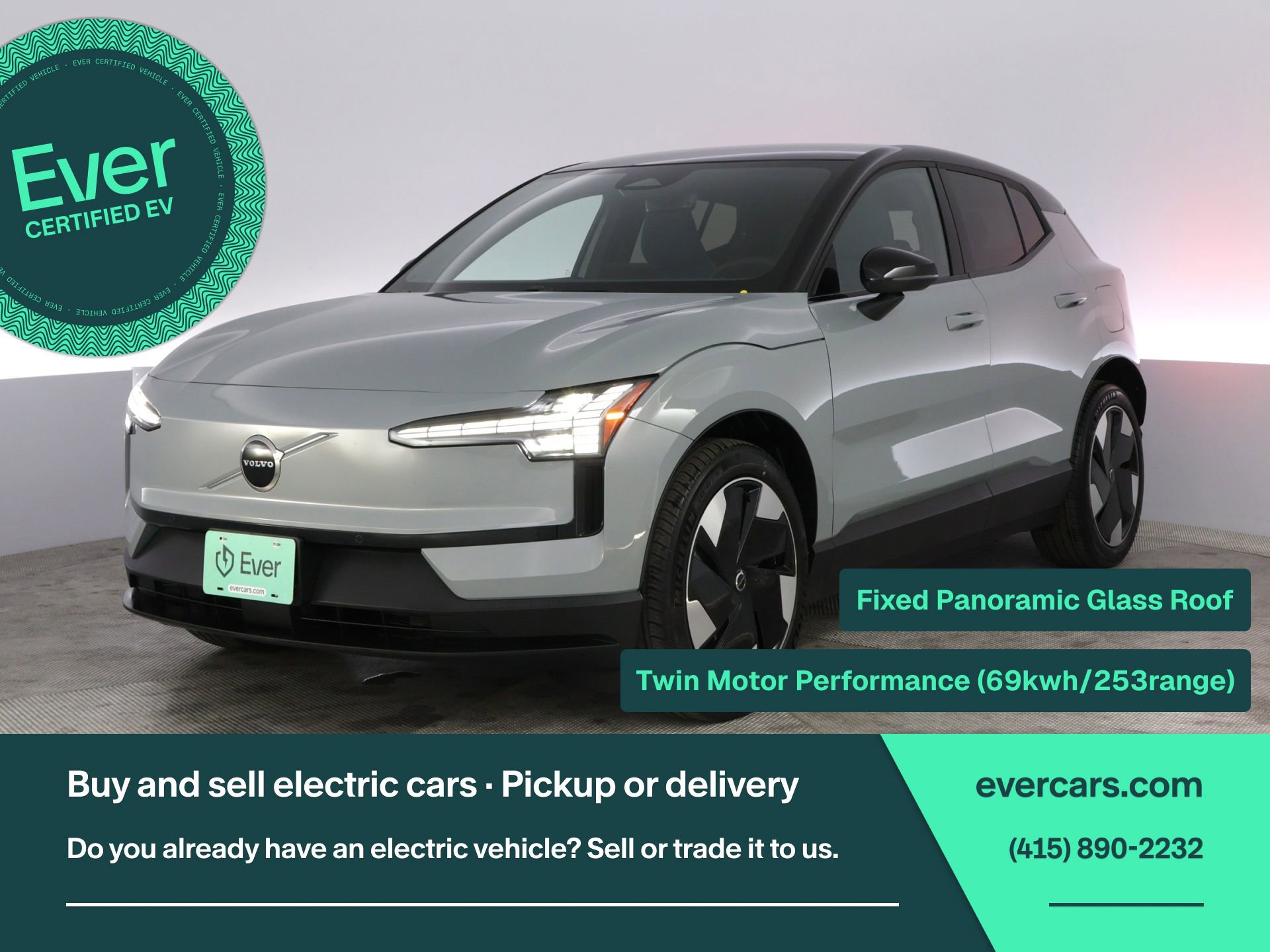 Used 2025 Volvo EX30 Plus w/ Protection Package Premier image 1