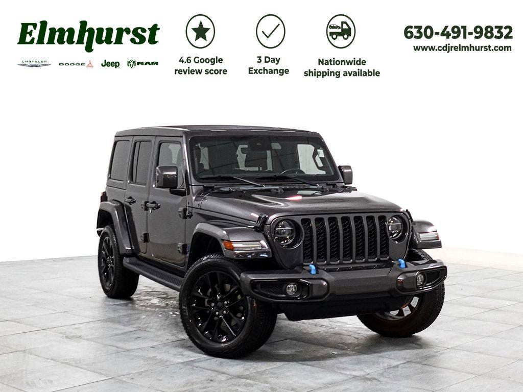 Used 2021 Jeep Wrangler Unlimited Sahara AWD/4WD image 1