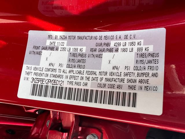 Used 2023 MAZDA MAZDA3 2.5 Turbo Sedan w/Premium Plus AWD/4WD image 35