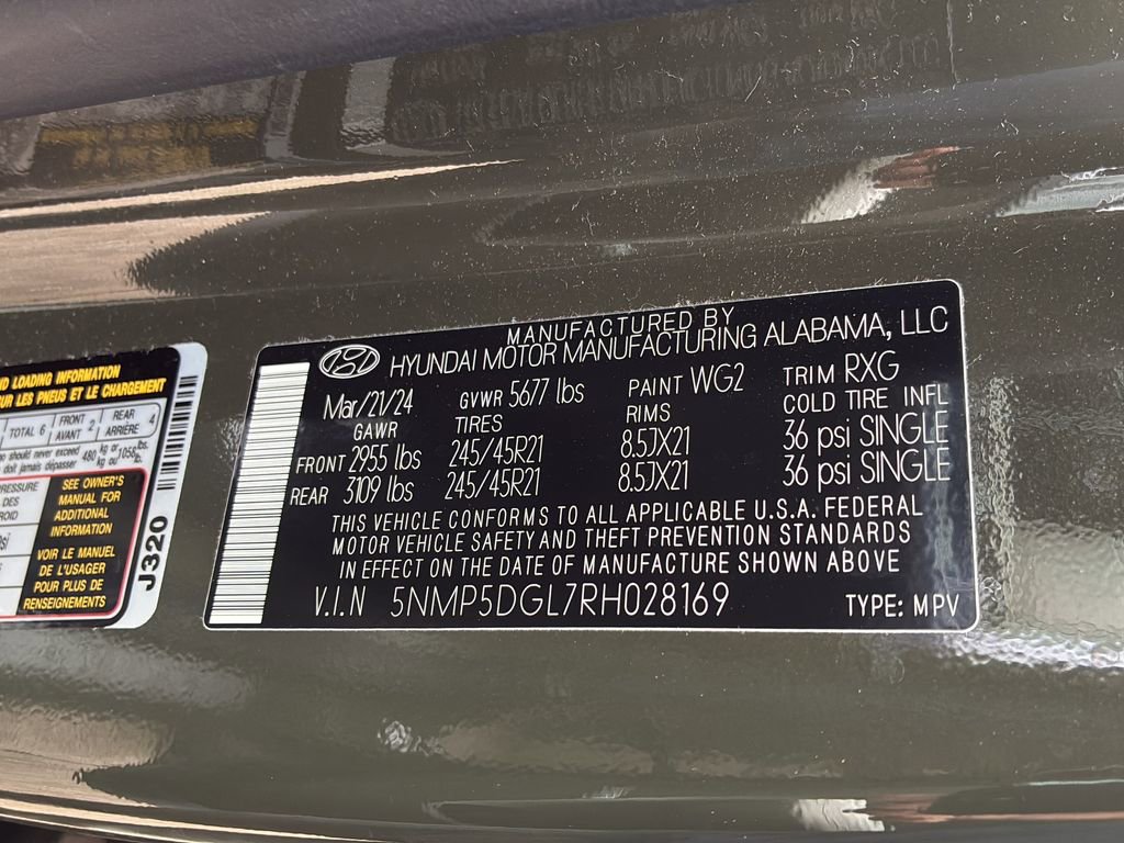 Used 2024 Hyundai Santa Fe Calligraphy AWD/4WD image 46