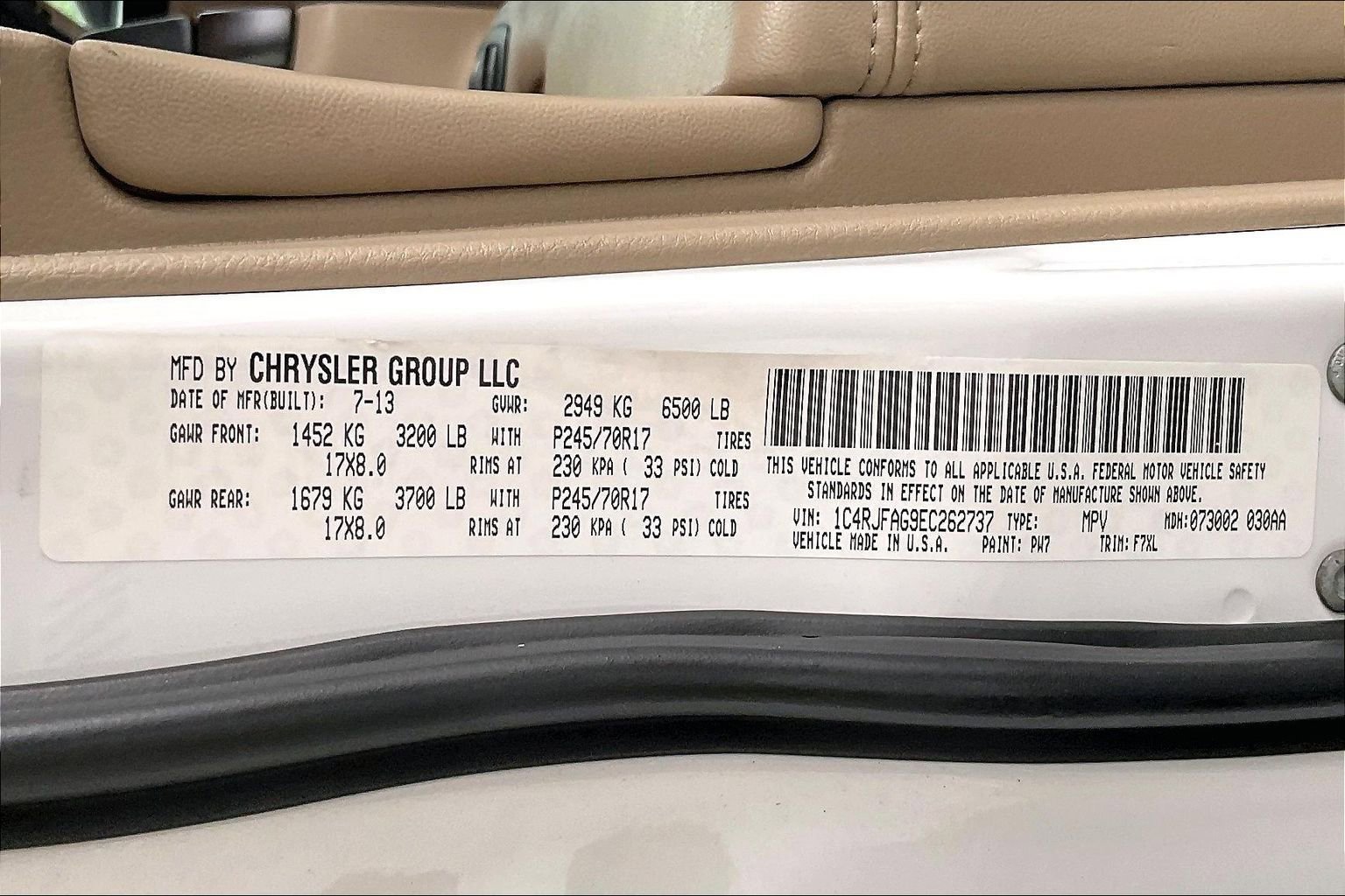 Used 2014 Jeep Grand Cherokee Laredo w/ Quick Order Package 23E AWD/4WD image 16