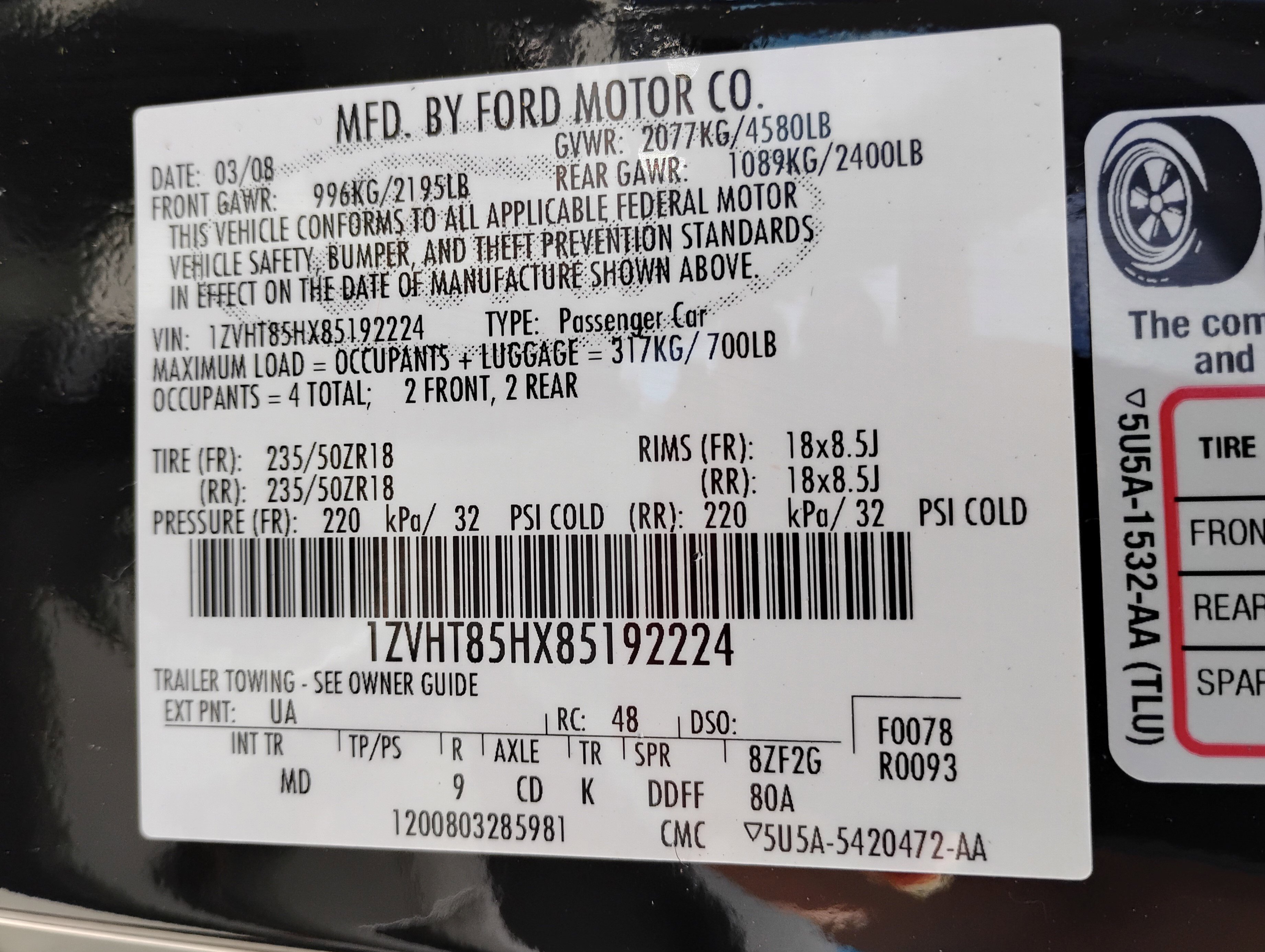 Used 2008 Ford Mustang GT Premium image 33