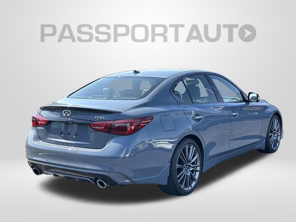 Used 2023 INFINITI Q50 Red Sport 400 w/ Carbon Fiber Package image 5