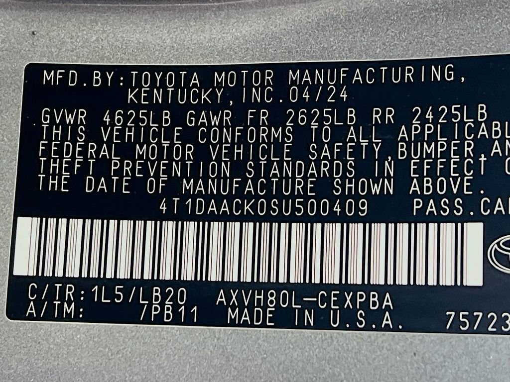 Certified 2025 Toyota Camry XSE FWD image 28