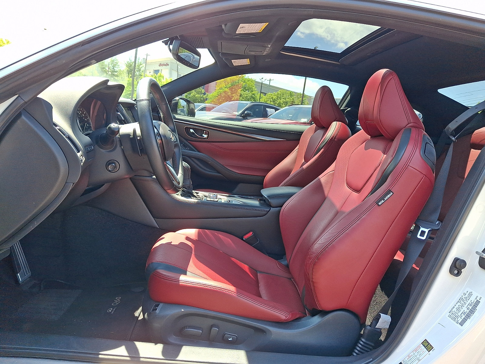 Certified 2022 INFINITI Q60 Red Sport 400 w/ Carbon Fiber Package AWD/4WD image 12