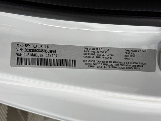 New 2025 Dodge Charger R/T w/ Sun & Sound Package image 31