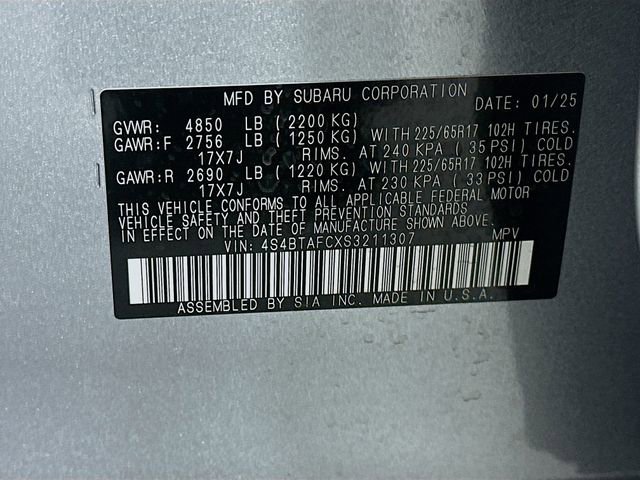 Used 2025 Subaru Outback Premium w/ Popular Package #1A image 31