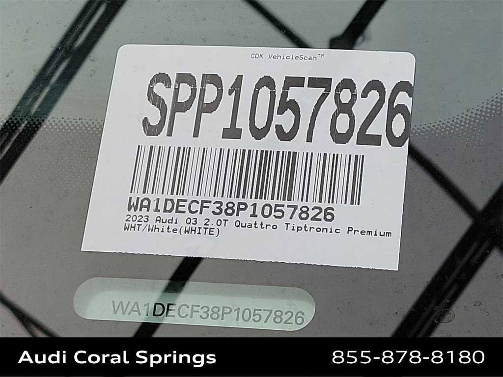 Certified 2023 Audi Q3 2.0T Premium w/ Convenience Package image 21