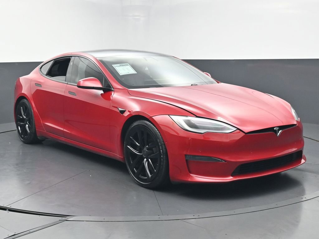 Used 2021 Tesla Model S Plaid AWD/4WD image 2