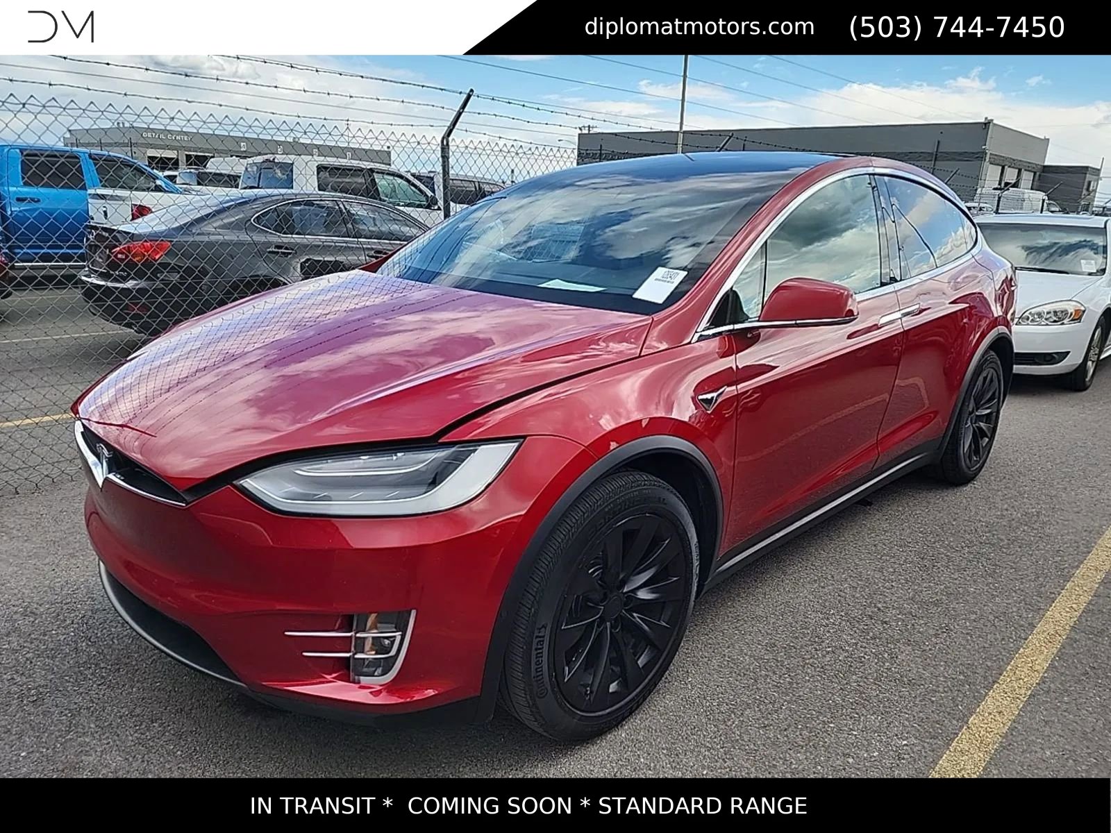 Used 2019 Tesla Model X 100D AWD/4WD image 1