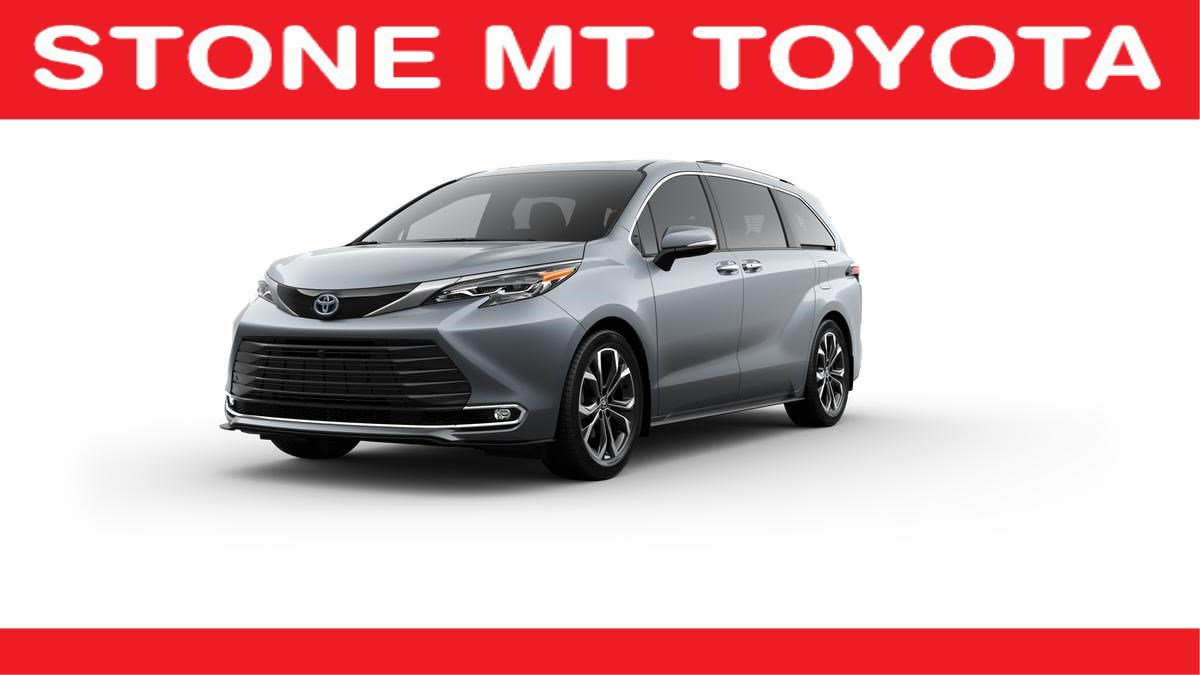 New 2025 Toyota Sienna Platinum