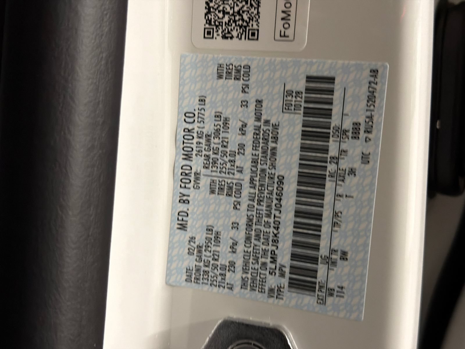 New 2026 Lincoln Nautilus Reserve AWD/4WD image 33