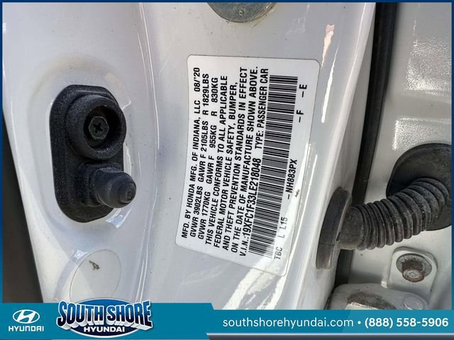 Used 2020 Honda Civic EX image 19