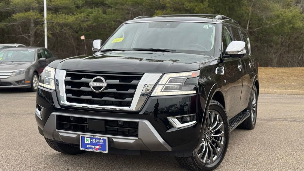 Used 2022 Nissan Armada Platinum w/ Captain's Chairs Package