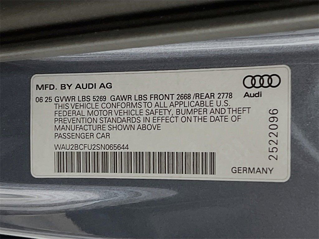 New 2025 Audi A5 2.0T Premium Plus AWD/4WD image 30