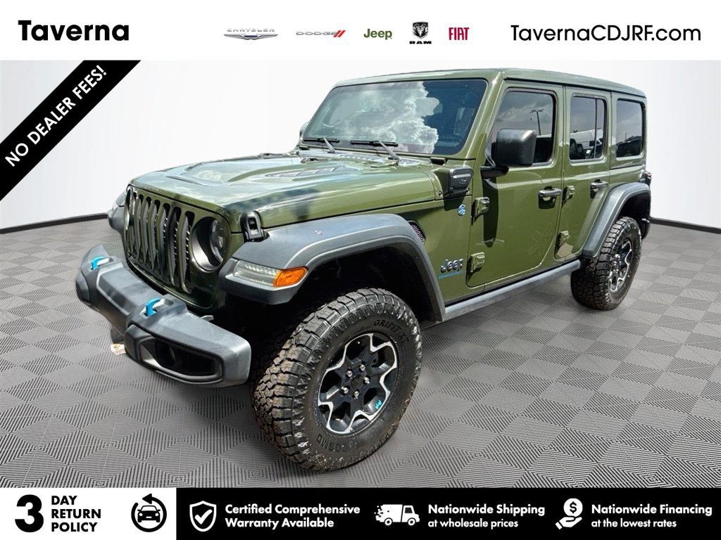 Certified 2023 Jeep Wrangler Unlimited Rubicon 4xe