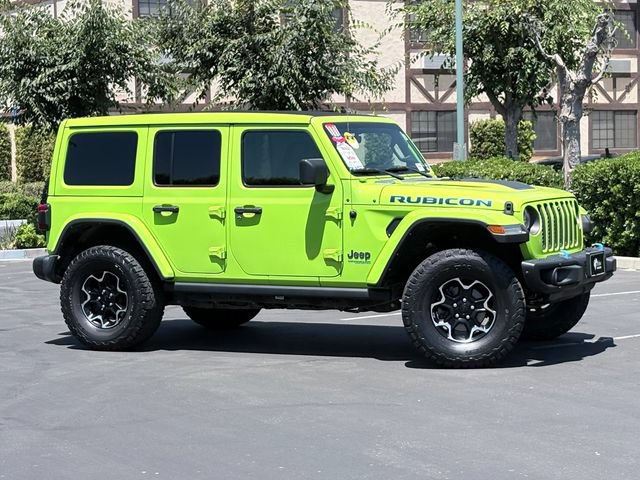 Used 2021 Jeep Wrangler Unlimited Rubicon 4xe w/ Steel Bumper Group AWD/4WD image 4